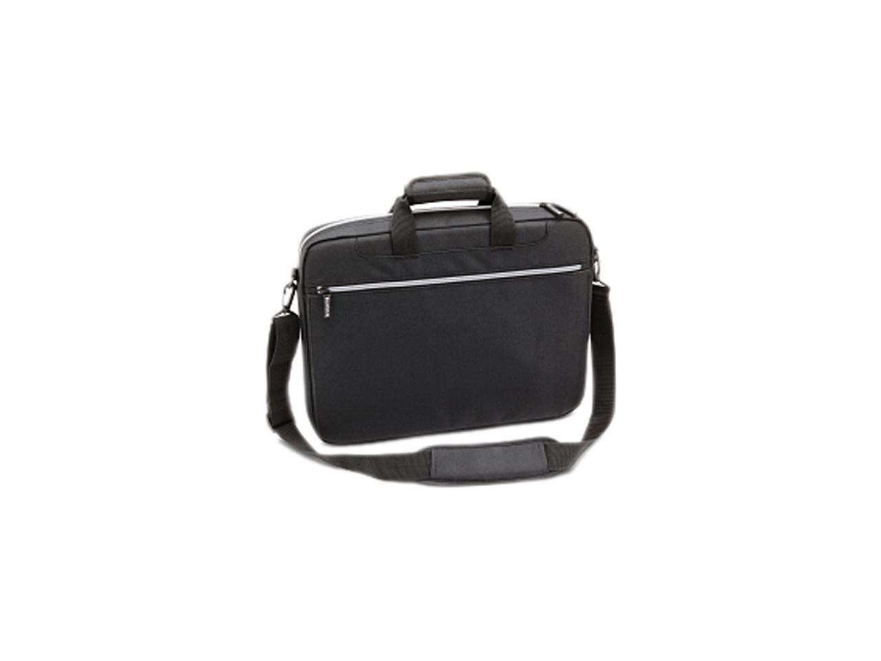 TOSHIBA Black with silver accents 16" Lightweight Carrying Case
