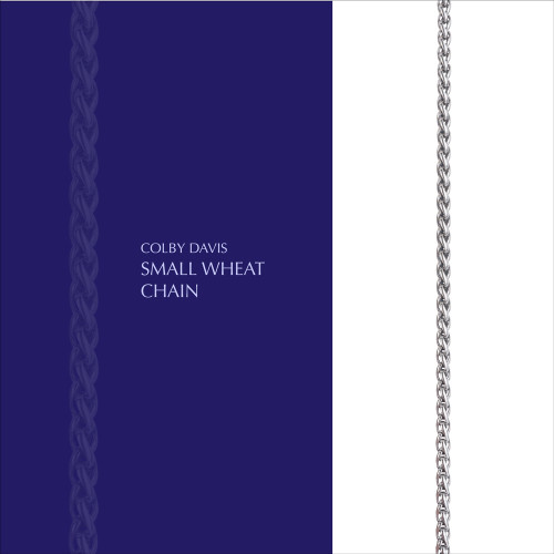 Colby Davis Chain: Small Wheat - 16"