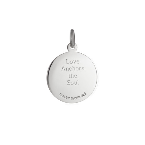 Demo - Colby Davis Pendant: Small Anchor - Sterling Silver