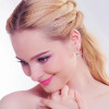 Cat Flower Stud Earring