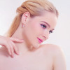 Cat Flower Stud Earring