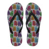 Paisley Cat Flip Flops