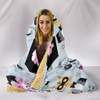 Comic Cat II Hooded Blanket