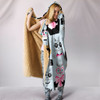 Comic Cat II Hooded Blanket
