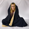 Black Cat Hooded Blanket
