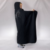 Black Cat Hooded Blanket