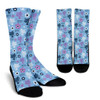 Blue Kitten Socks