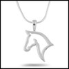Retro Horse Pendant Necklace