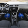 Silver Cross Blue Car Floor Mats