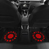 Mangekyo Sharingan Eyes All Signs Naruto in black Car Floor Mats