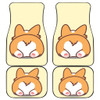 Corgi Butt So Car Floor Mats