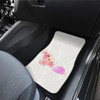 Coral Axolotl And Pokemon in pink Car Floor Mats