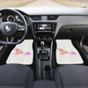 Coral Axolotl And Pokemon in pink Car Floor Mats