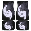 Toothless And Light Fury YingYang Circle Car Floor Mats