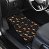 Corgi tShades in black Car Floor Mats