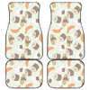 Sushi Pattern Colorfull Car Floor Mats