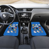 Cats Chibi Funniest in Blue Car Floor Mats