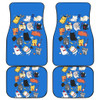 Cats Chibi Funniest in Blue Car Floor Mats
