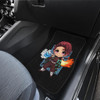 Kimetsu No Yaiba Anime Car Floor Mats Tanjiro Kamado