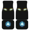 Iron Man with Iron Eyes in dark Car Floor Mats