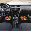 Pikachu DeadPool Funny in Black Car Floor Mats