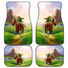 The Legend Of Zelda Front And Back Car Mats