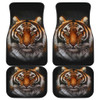 Tiger D Faceungry Animal Wild Car Floor Mats