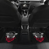 Pugdog Funny Cowboy in Black Car Floor Mats