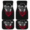 Pugdog Funny Cowboy in Black Car Floor Mats