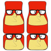 Minivip Red Car Floor Mats