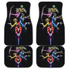 Mighty Morphin Power Rangers in Black Car Floor Mats