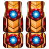 Iron Arc Iron Man Car Floor Mats