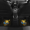 Bumble Bee Face Transformer in dark Car Floor Mats