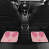 Piglet Emblems in Pink Car Floor Mats