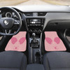 Piglet Emblems in Pink Car Floor Mats
