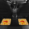 Pooh with Colorful Symbols Car Floor Mats