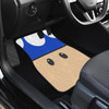Mario Blue Mushroom Car Floor Mats