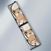 Dog Head Funny Auto Car Sun Shade Windshield
