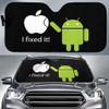 Funny Android Auto Sun Shade Windshield