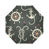 Seamless Of Helm Rope And Anchor Auto Foldable Umbrella