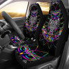 Mandala Owl Car Seat Covers