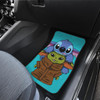Baby Yoda And Stitch Car Floor Mats Baby Yoda And Stitch Car Floor Mats