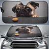 Cute Bulldog Dog Auto Sun Shade Windshield