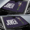 Suicide Squad Joker Smoking Car Sun Shade Suicide Squad Joker Smoking Car Sun Shade
