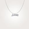 LA Lakers Sterling Silver Necklace
