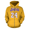 Kobe Bryant Zip-Up Hoodie