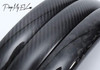 Genuine Carbon Fiber Top Steering Wheel Fascia for Model Y (Various Options)