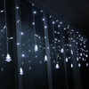 Christmas Garland LED Curtain Icicle String Light