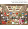 Christmas Decoration Window Christmas Stickers
