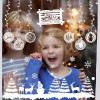 Christmas Decoration Window Christmas Stickers
